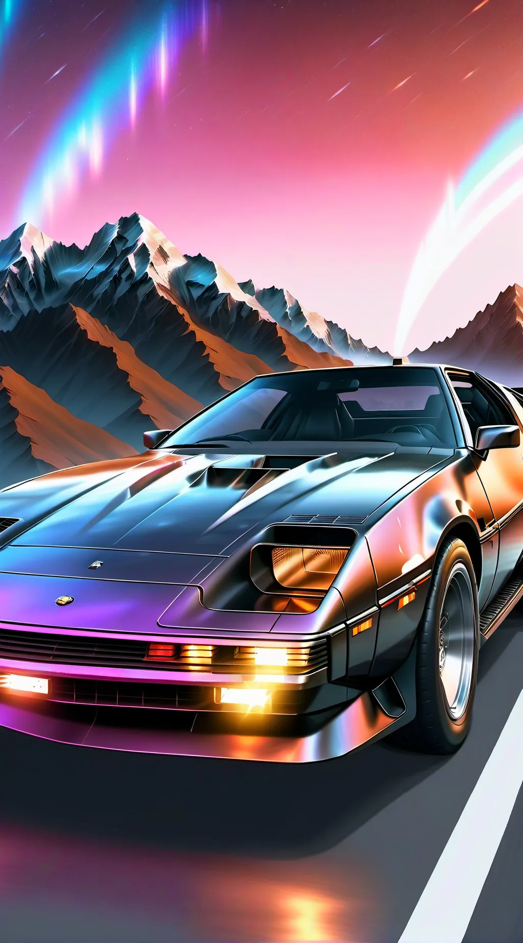ai character: K.I.T.T. background