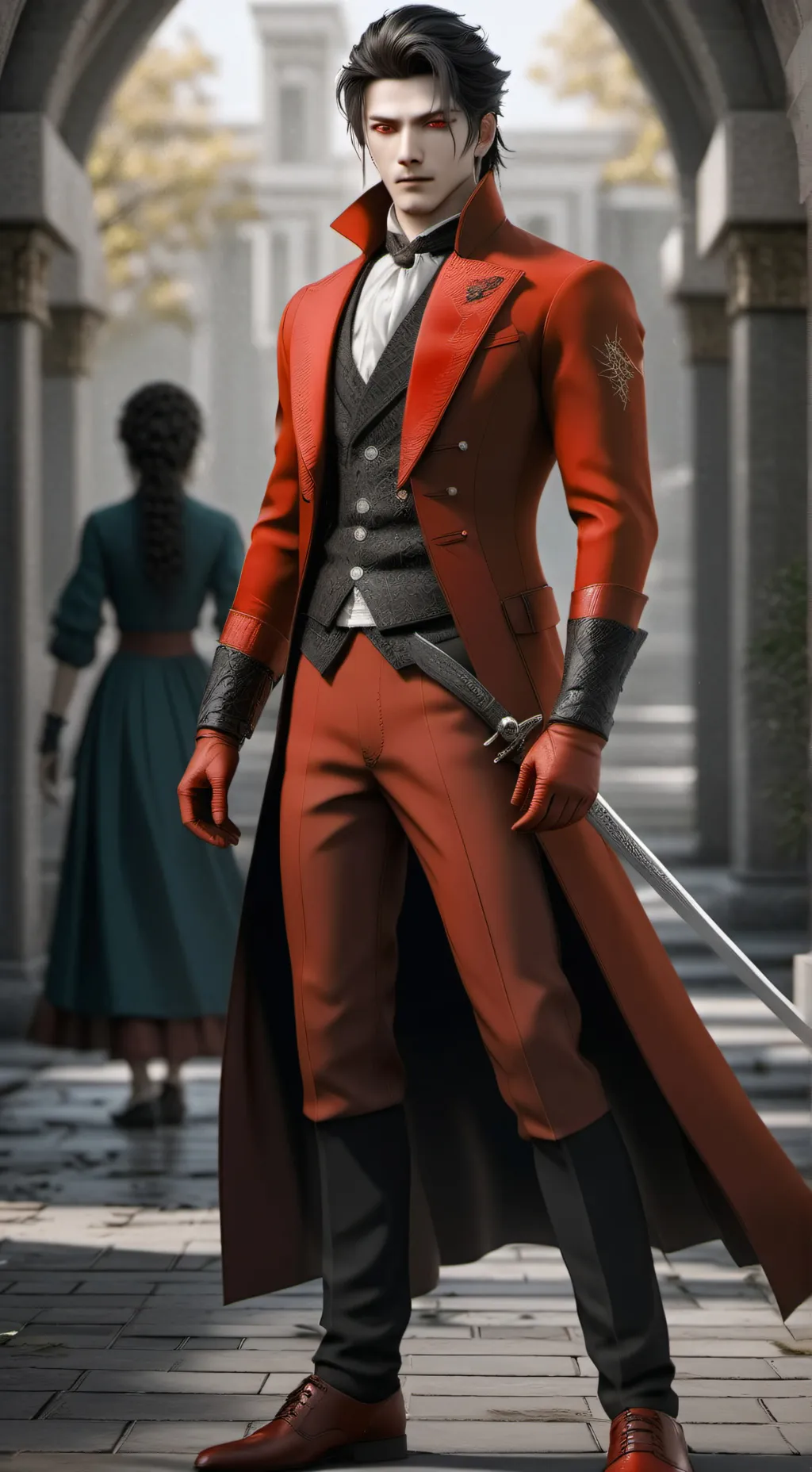 ai character: Blood hound  background