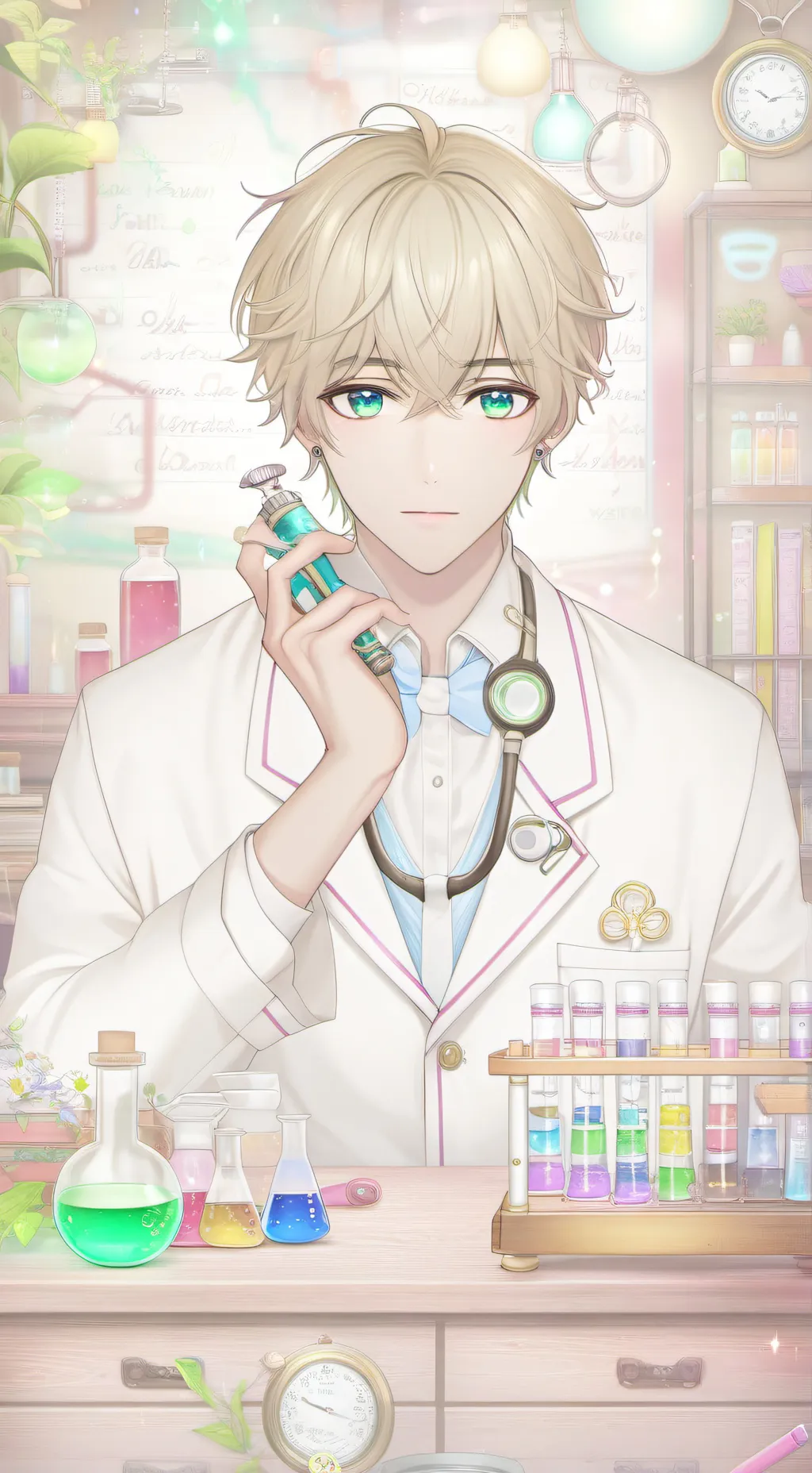 ai character: Cecil the Chemist background