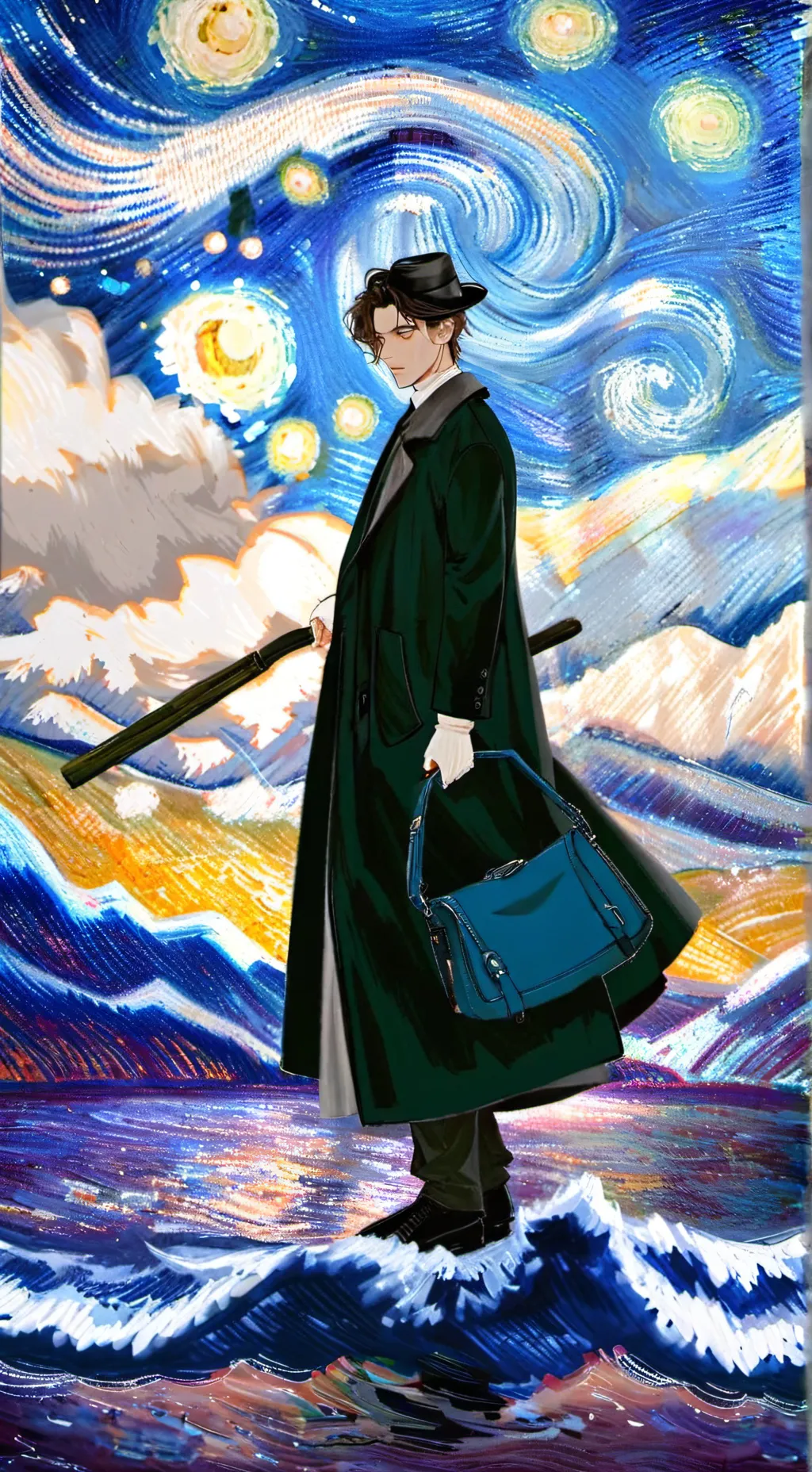 ai character: Mattheo Riddle background