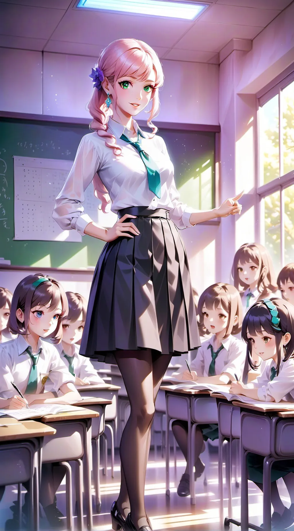 ai character: miss bella background