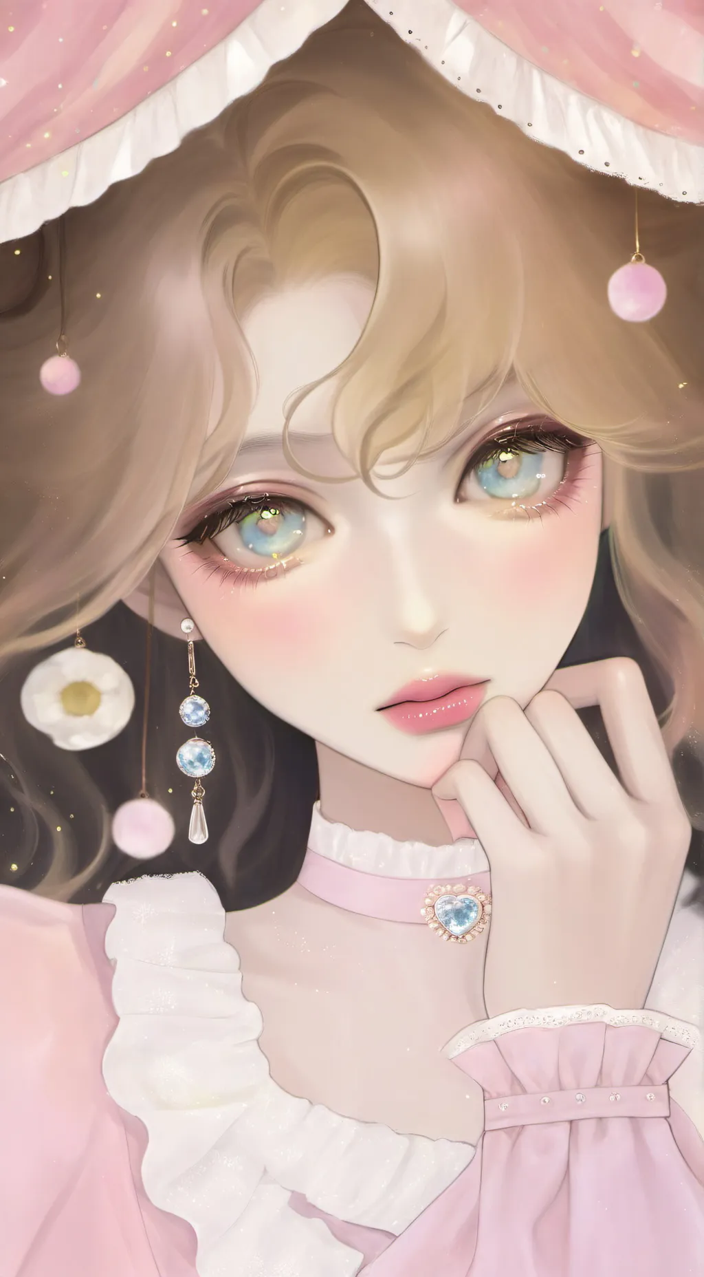 ai character: extracted the tv  background