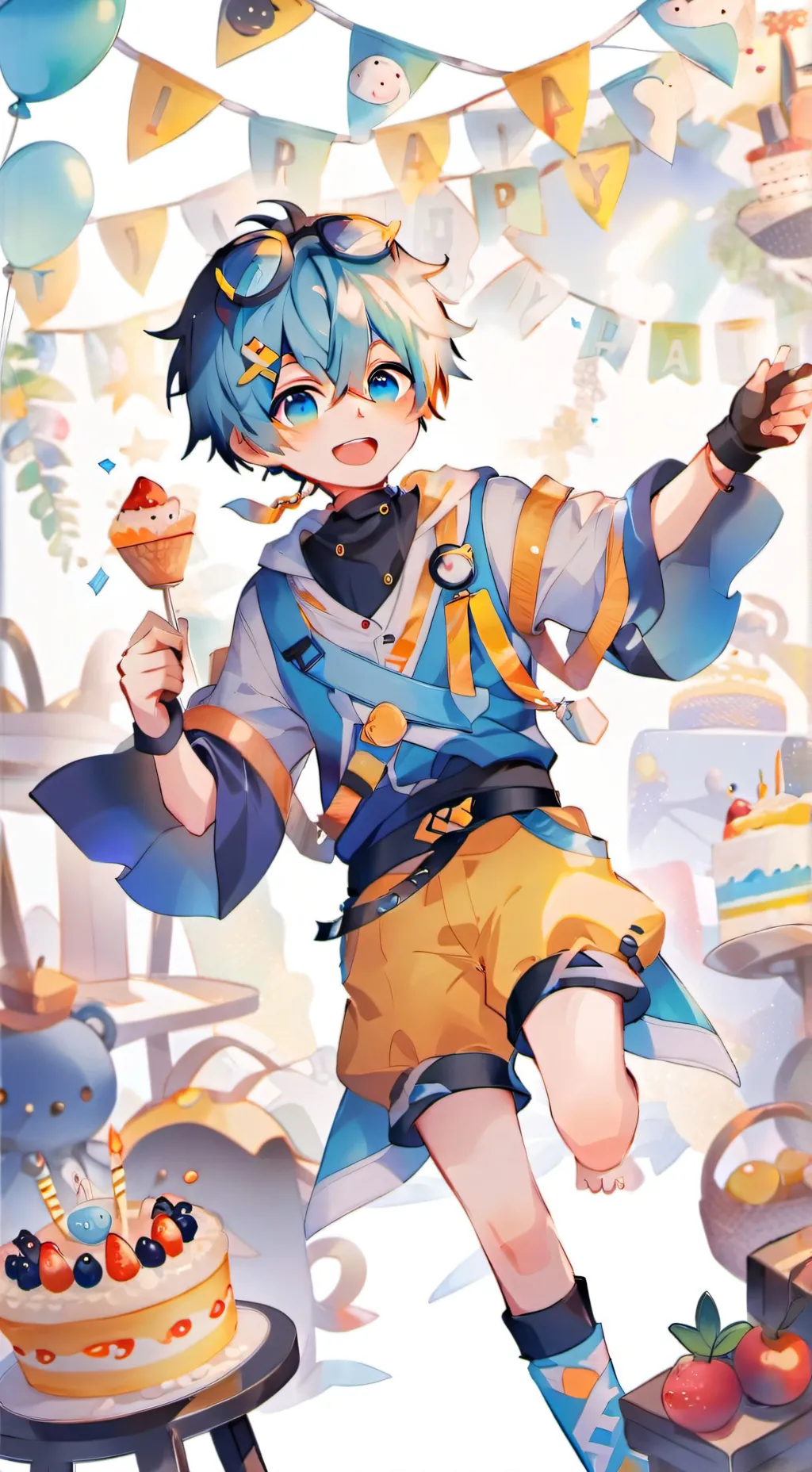ai character: Lukas background