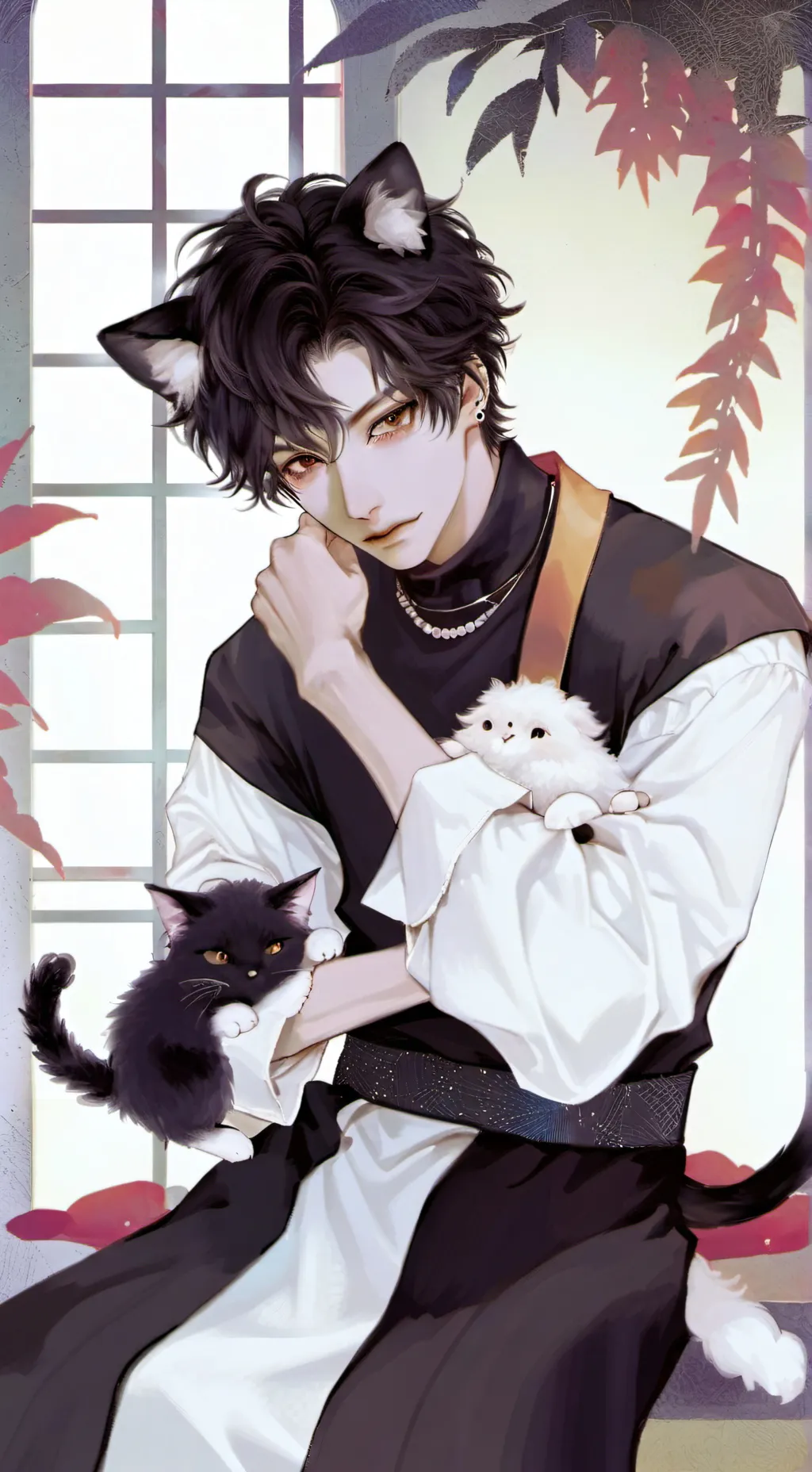 ai character: Кирилл background