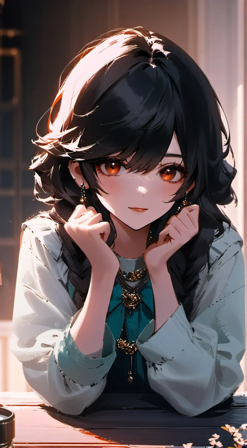 ai character: Cindy Hoshino background