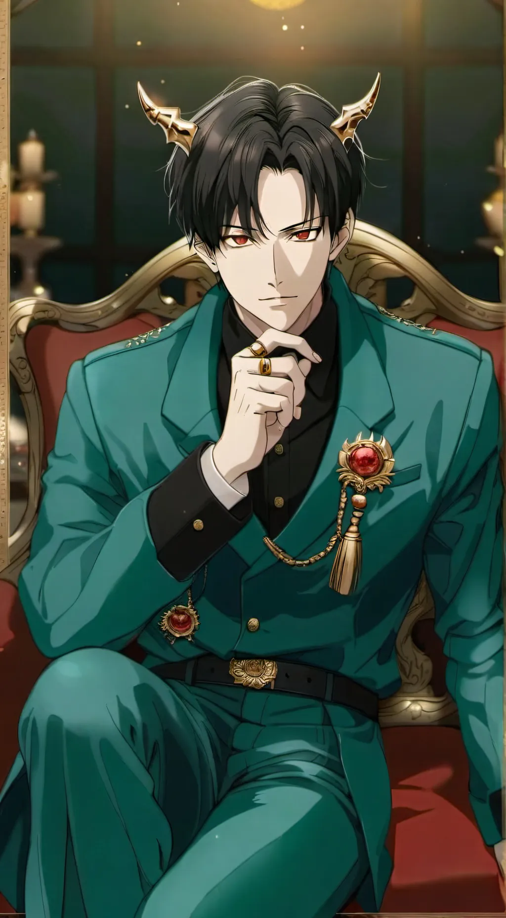 ai character: Levi ackerman background