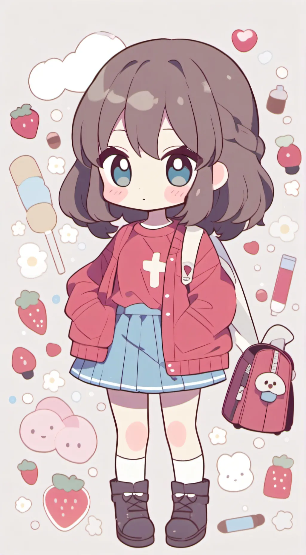 ai character: Luzy background