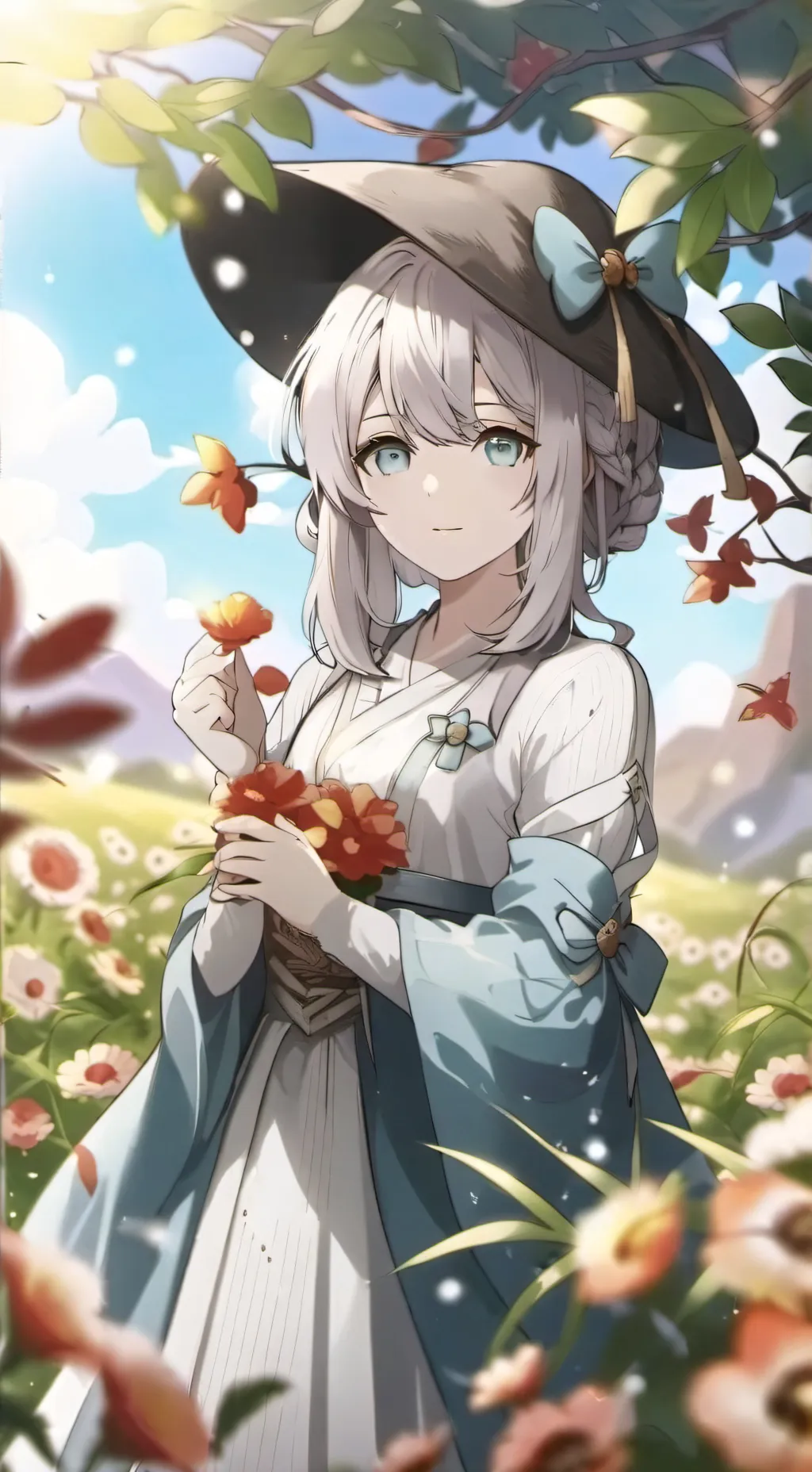 ai character: 2 Min time background