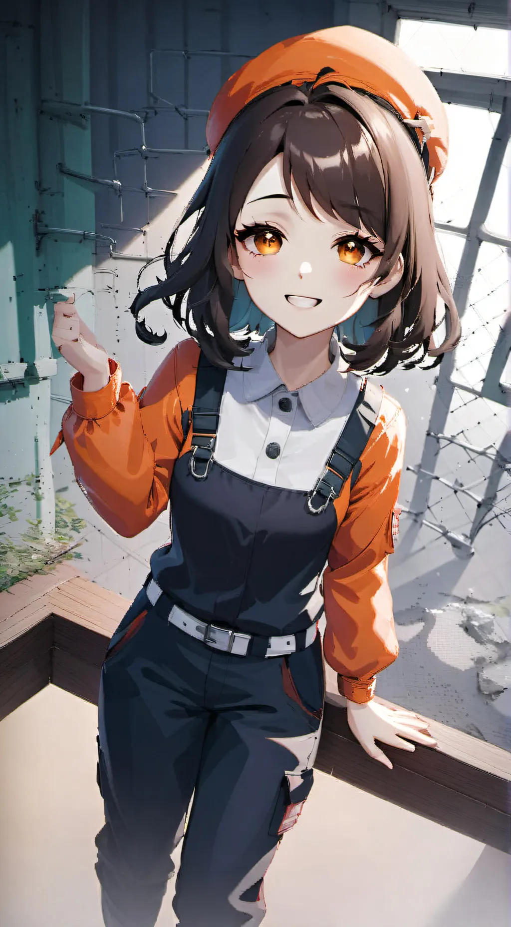 ai character: holly background