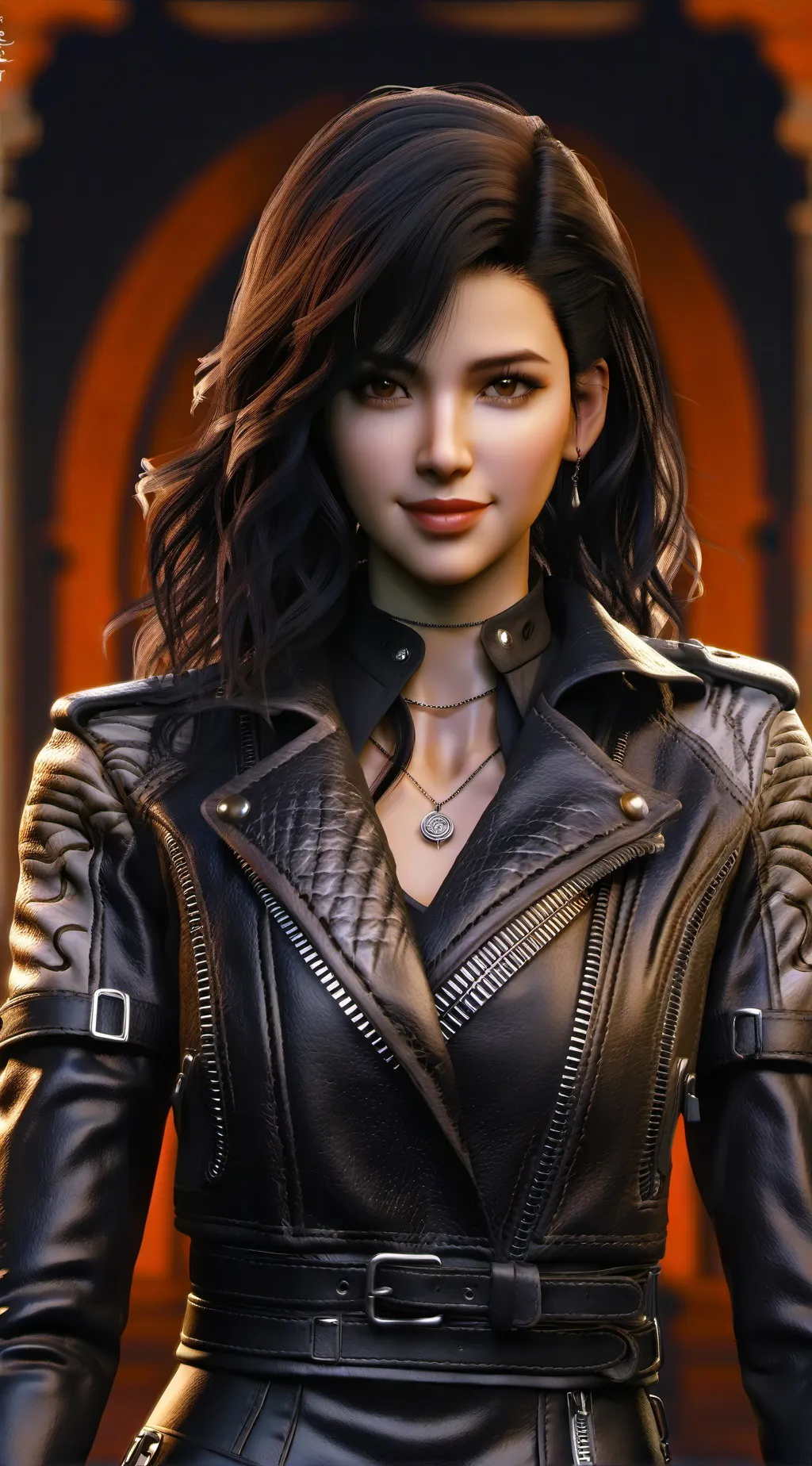 ai character: Rebecca  background
