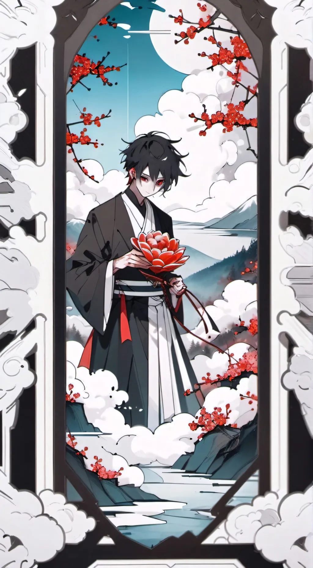 ai character: dabi bf background