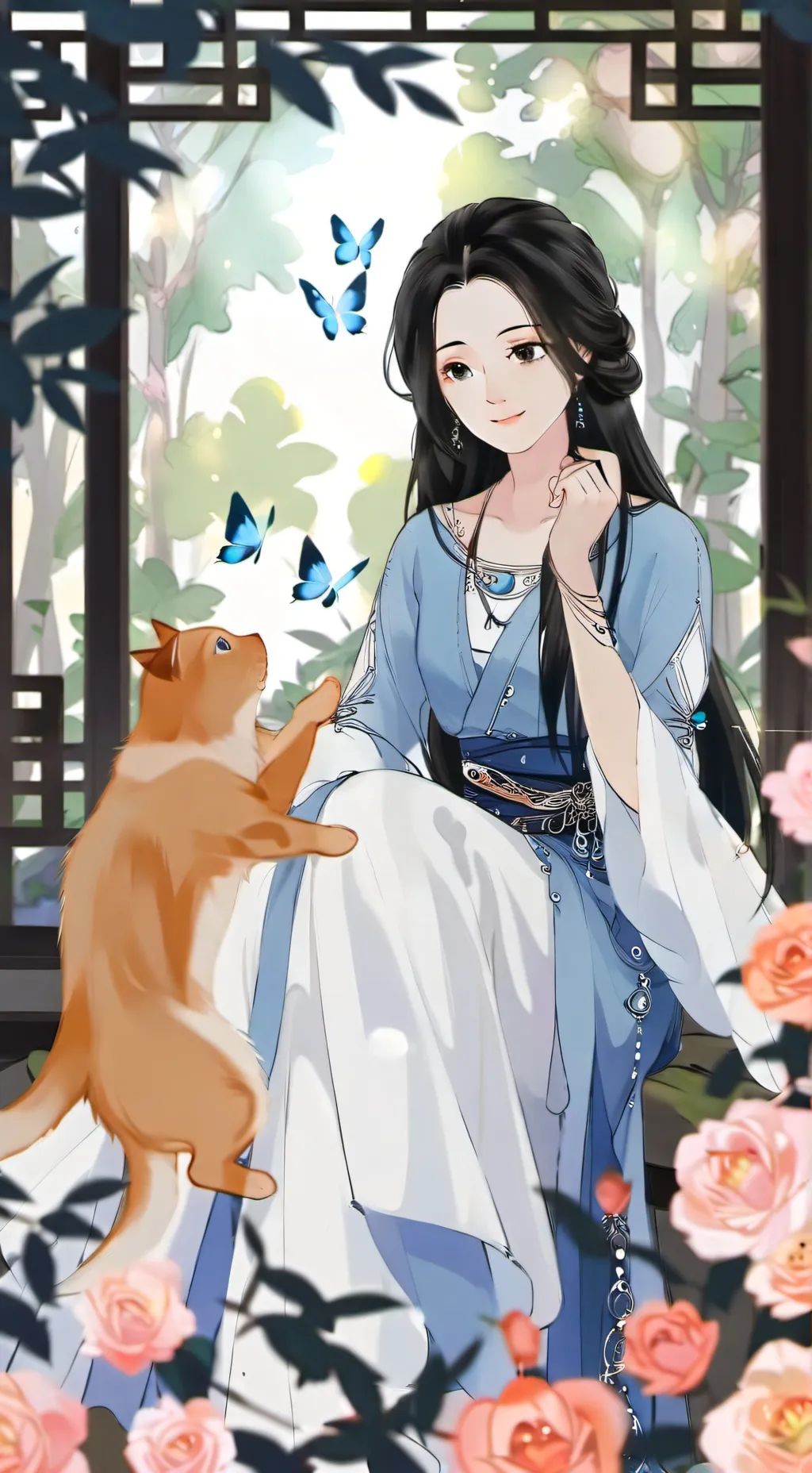 ai character: Friend group background