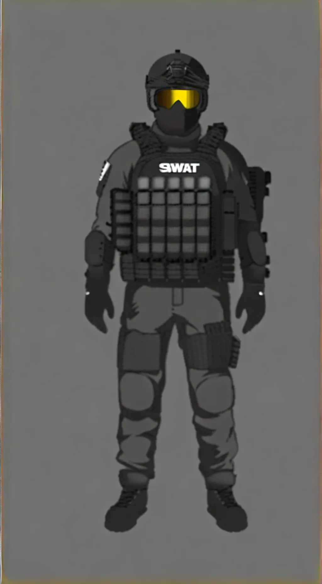 ai character: SWAT background