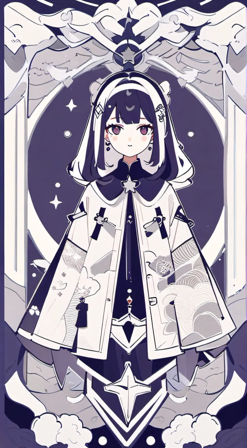 ai character: •>Linda... background