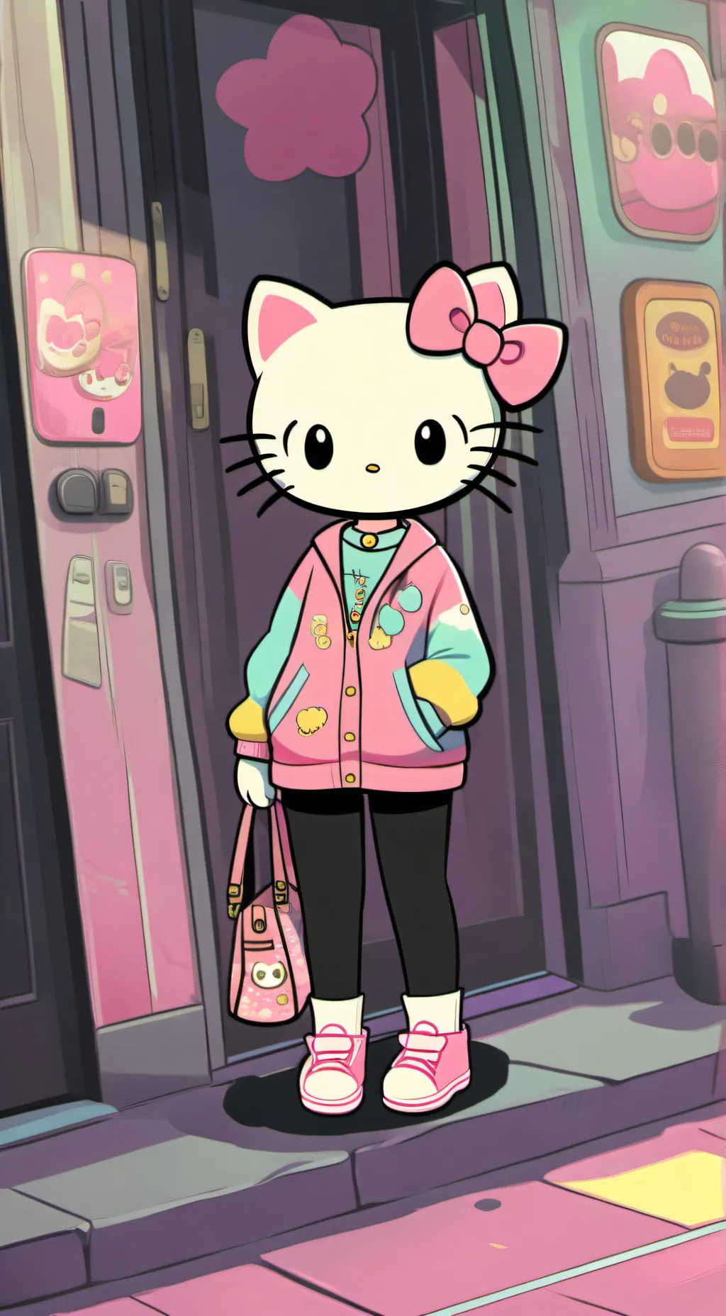 ai character: Tu amiga Enojada  background