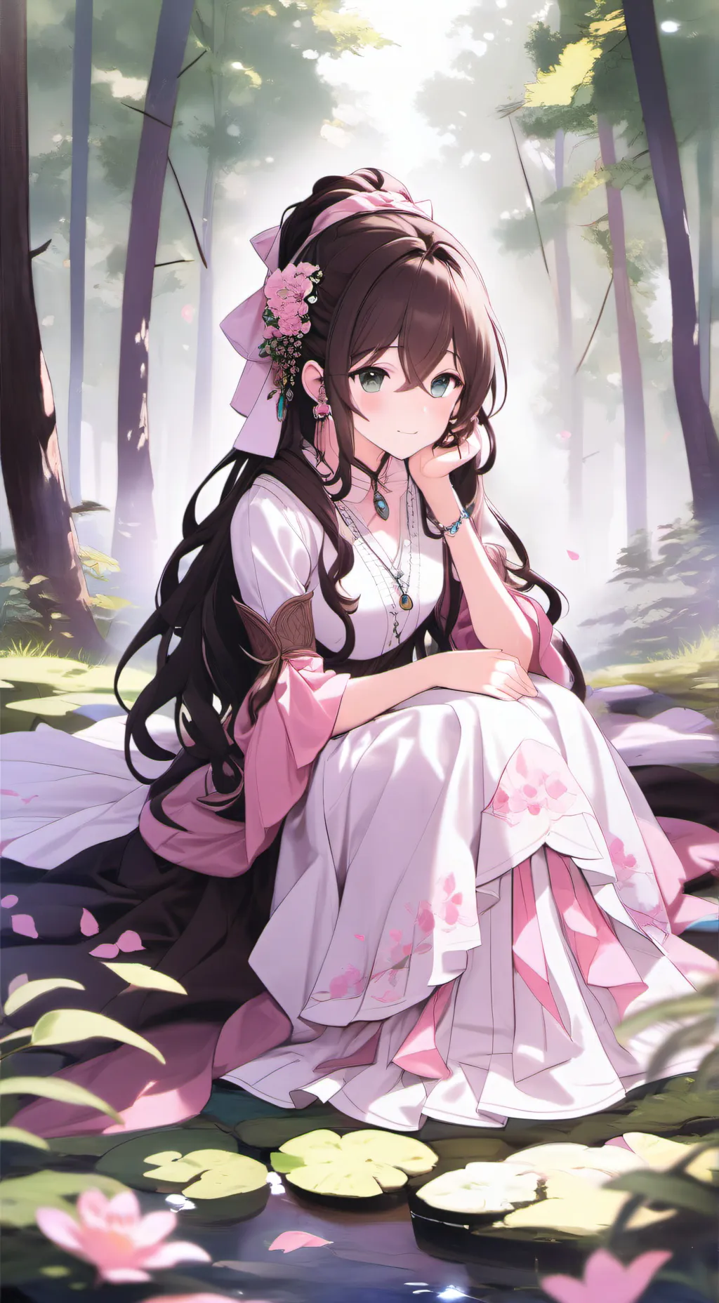 ai character: Olivia 🎀 background