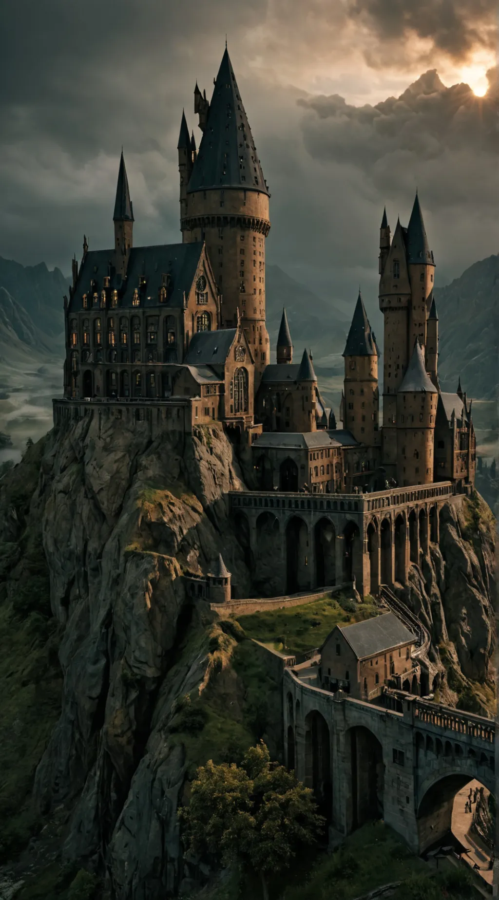 ai character: Hogwarts ✨ background