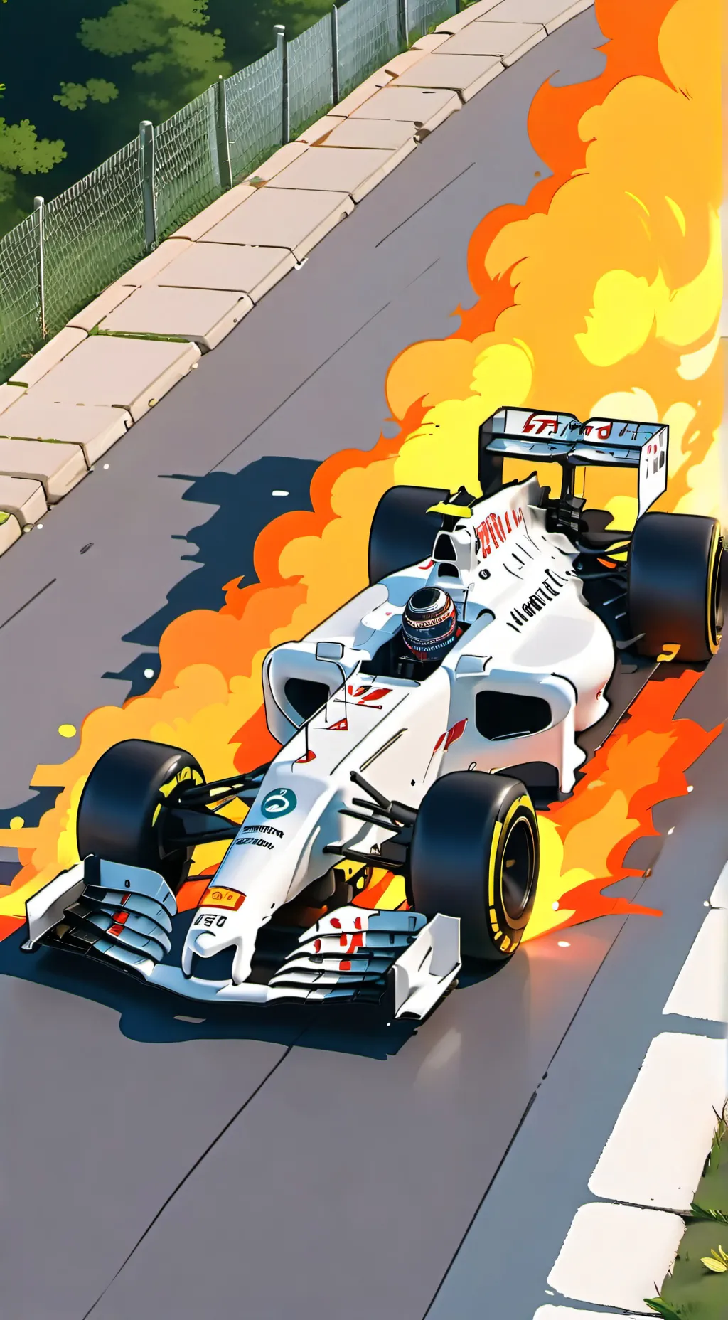 ai character: F1 2023  background