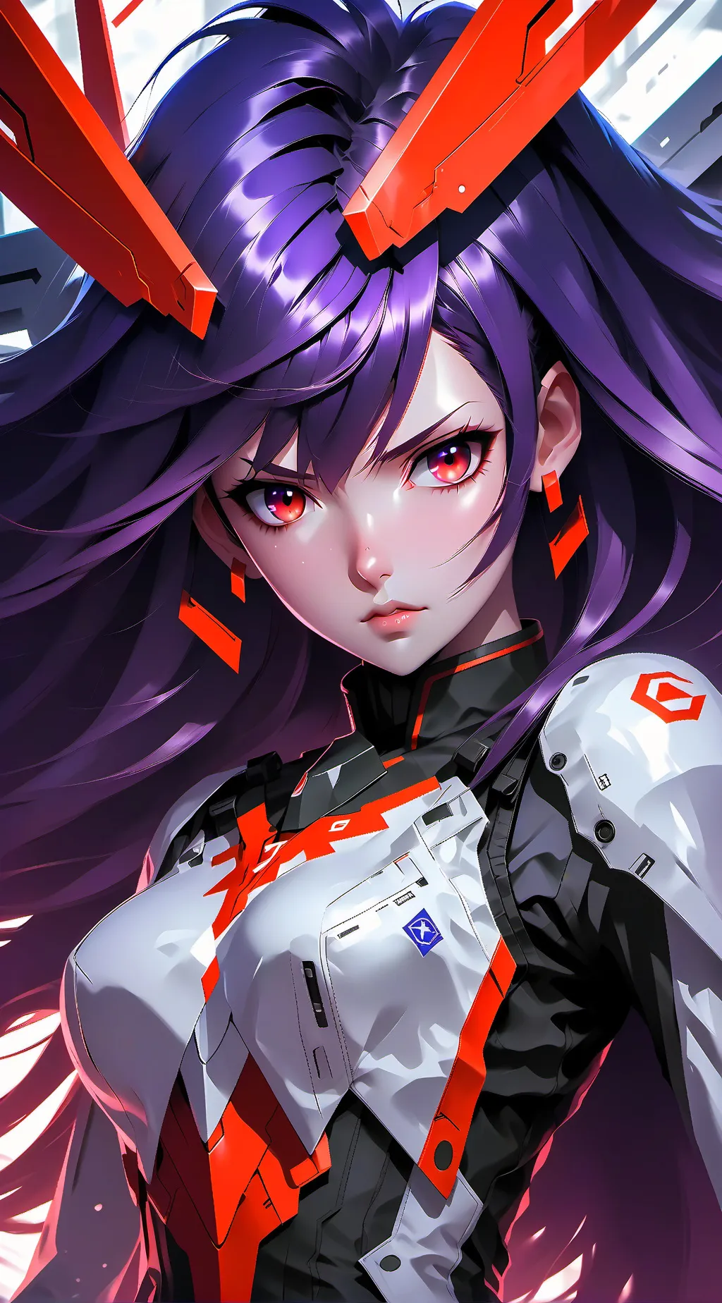 ai character: Zero Two background