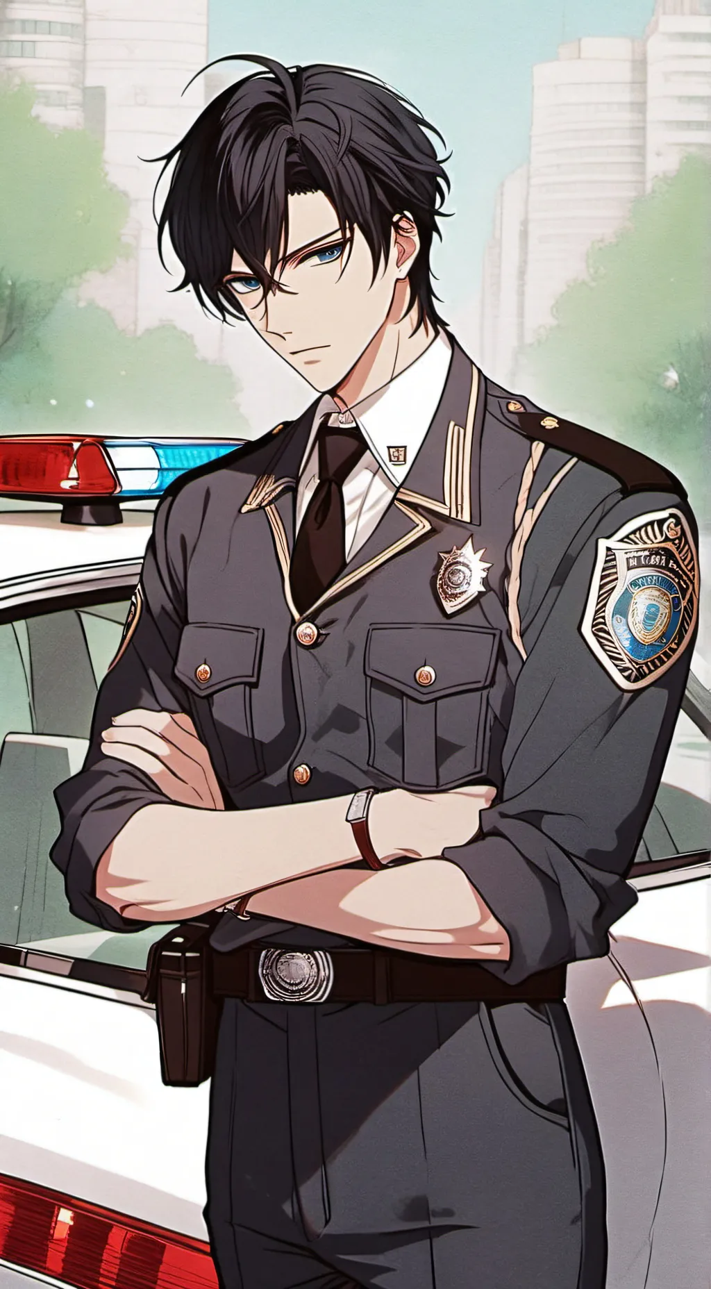 ai character: Dexter background
