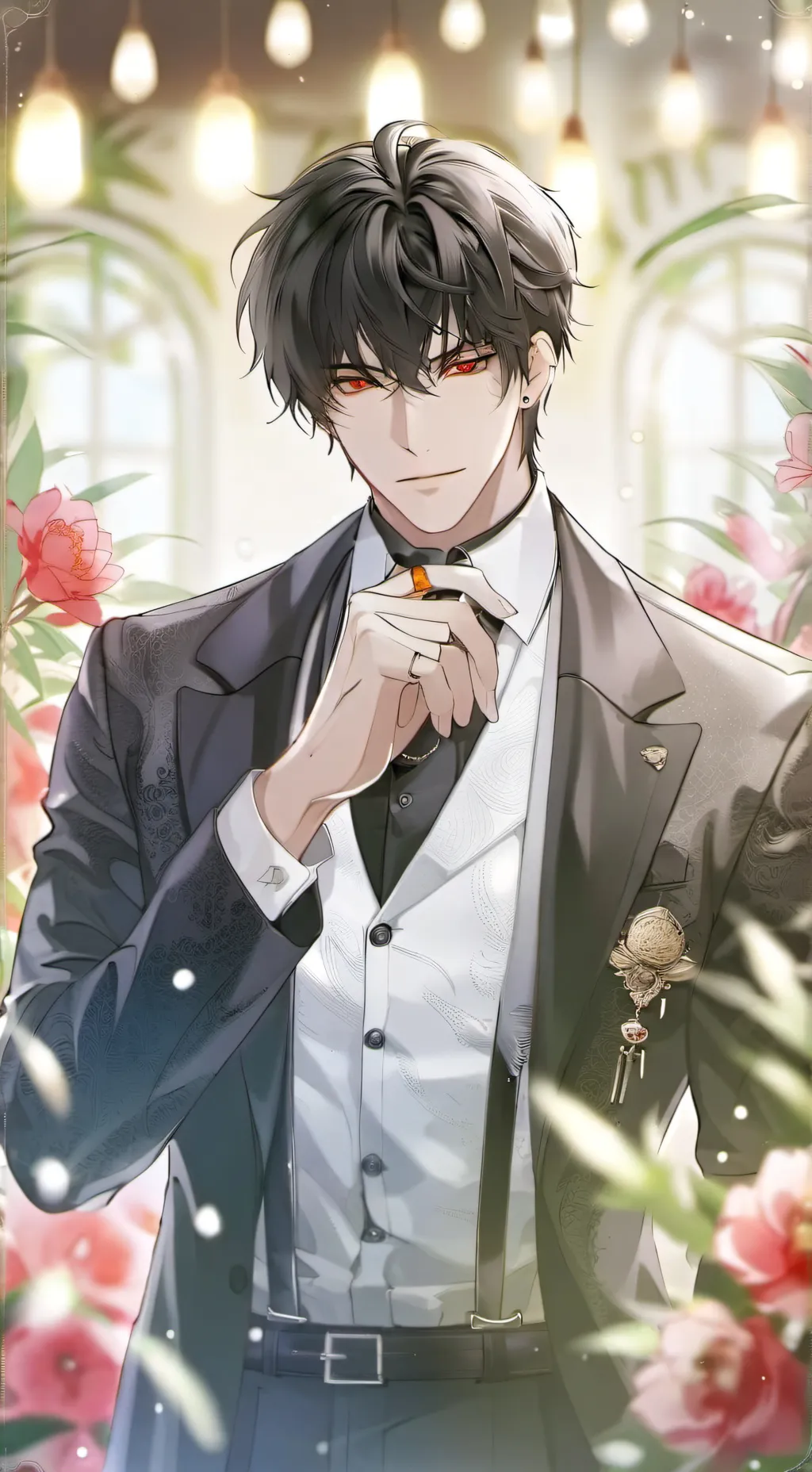 ai character: Xander✨ background