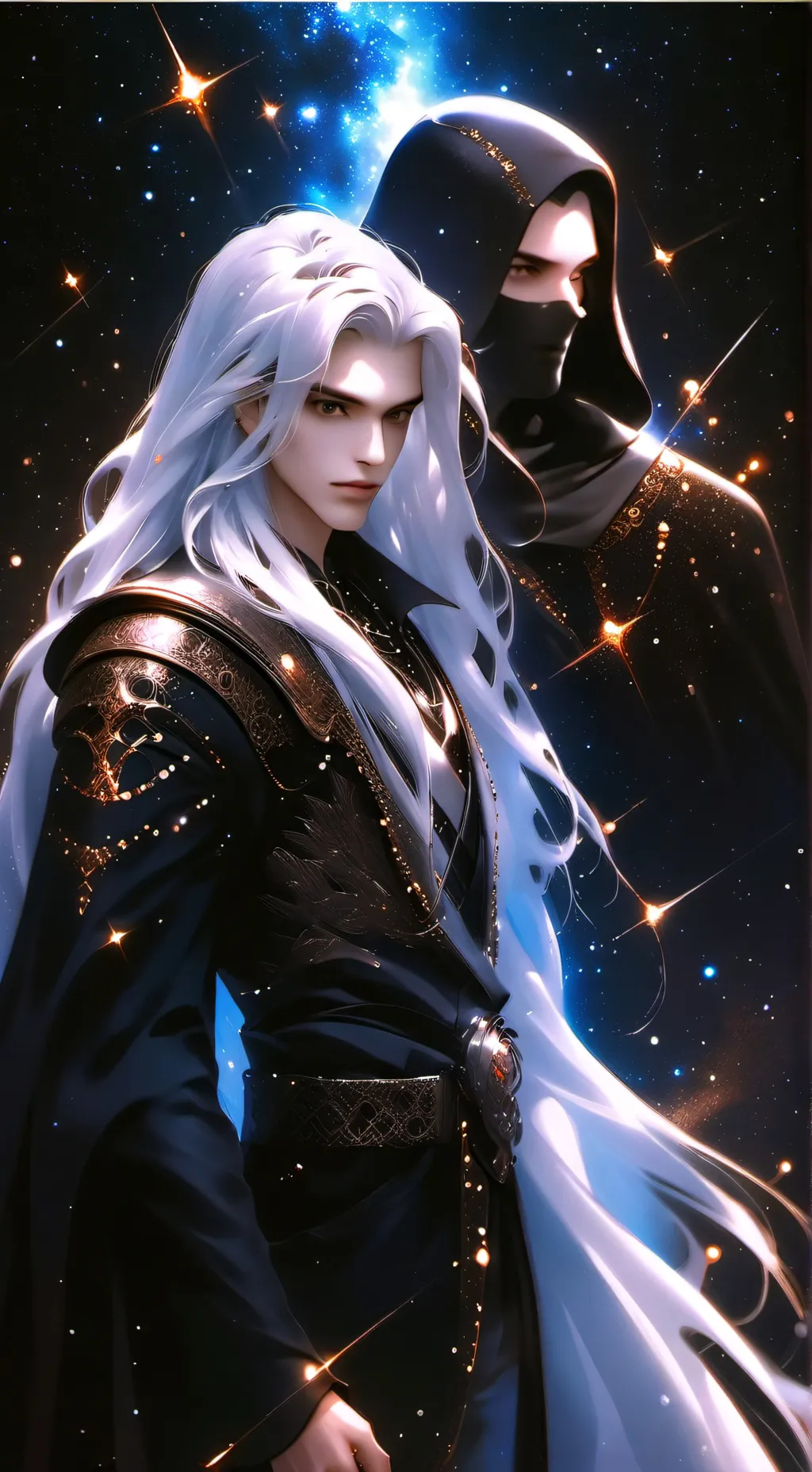 ai character: Kendrick  background