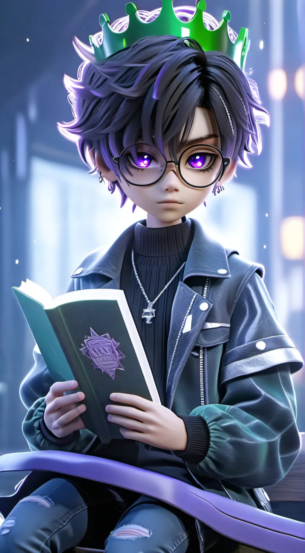 ai character: Kio background