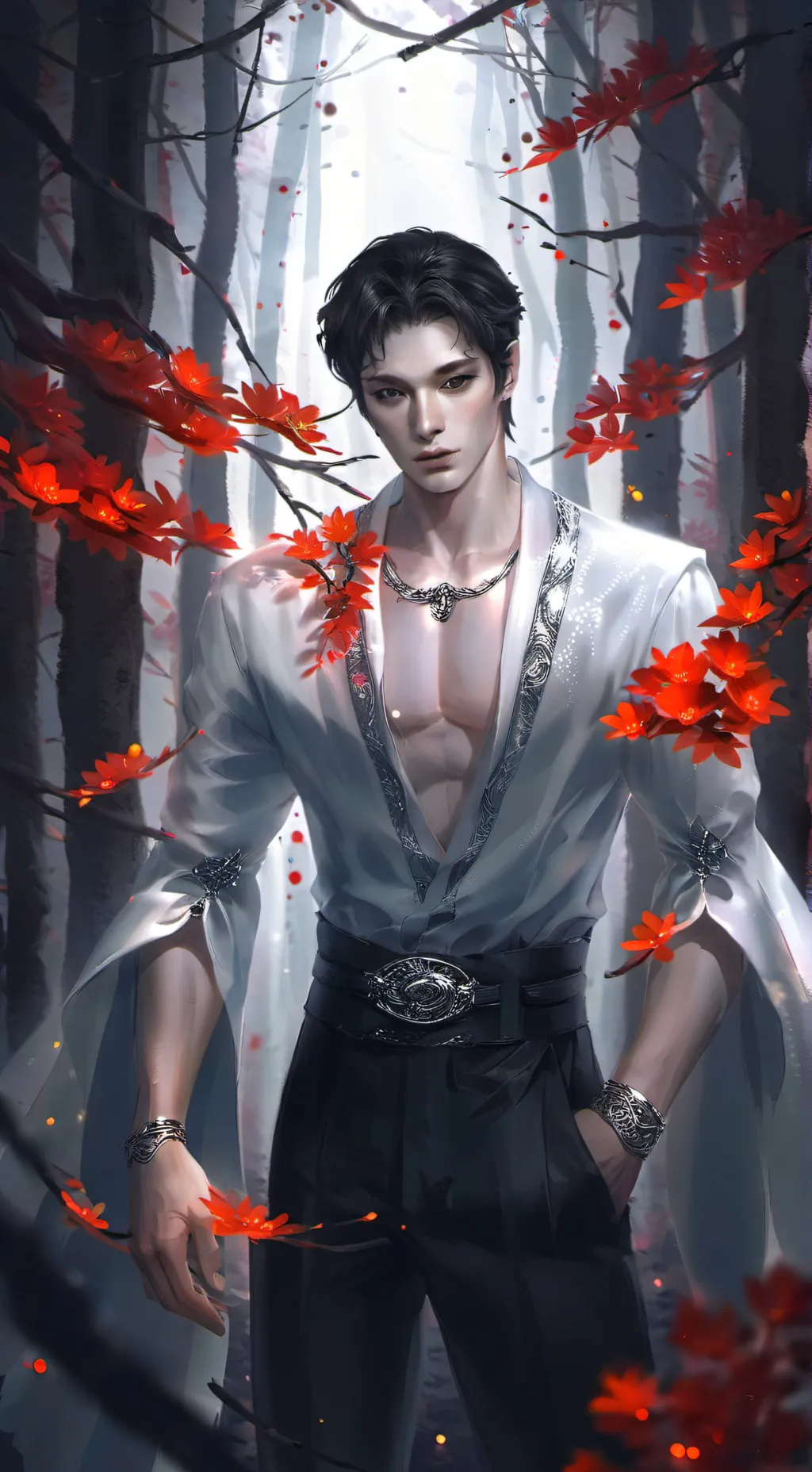 ai character: david background