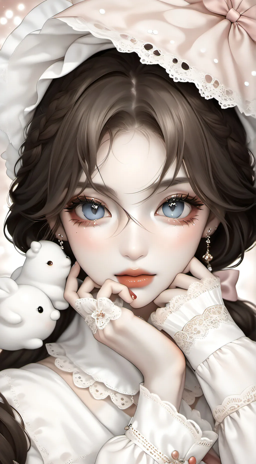 ai character: Pressions inverses background