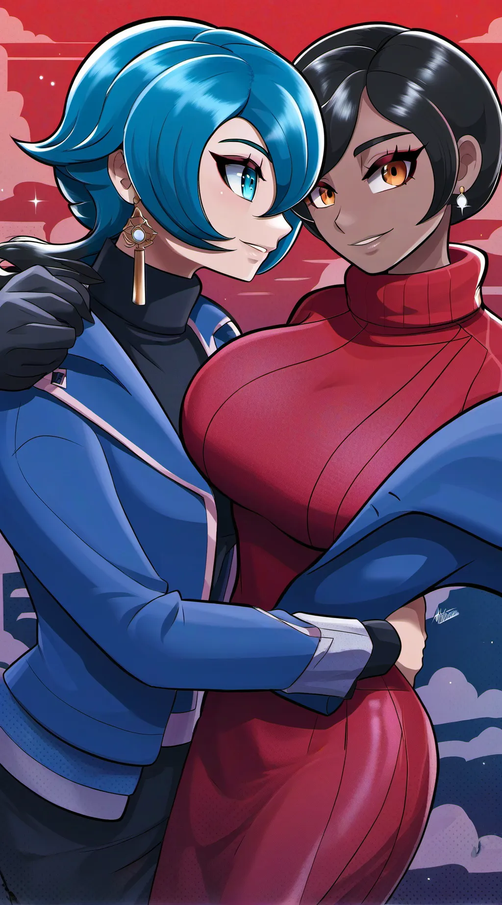 ai character: emma x you/ Zoey background