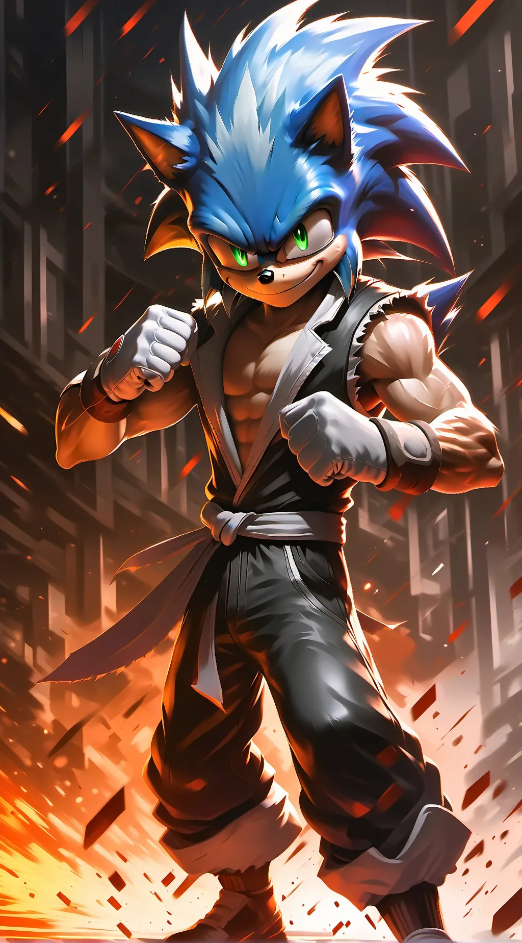 ai character: the amazing kota  background