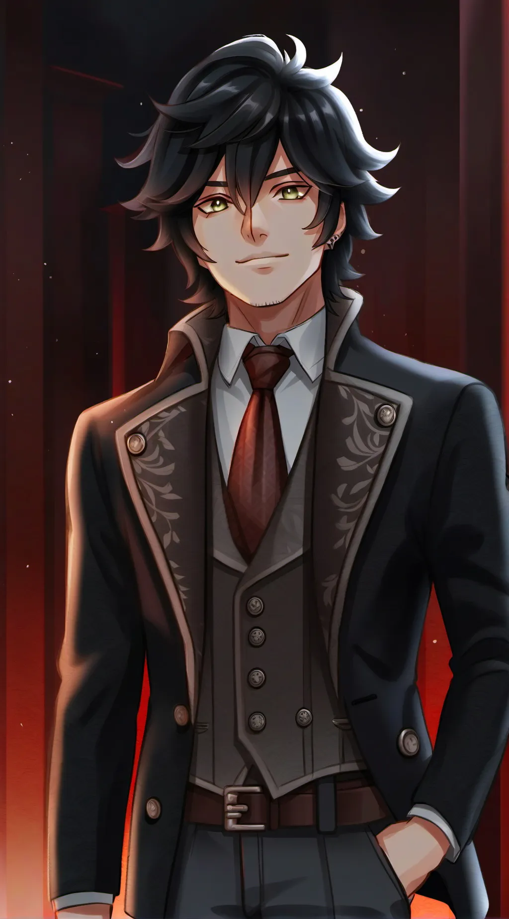 ai character: Shota Aizawa background