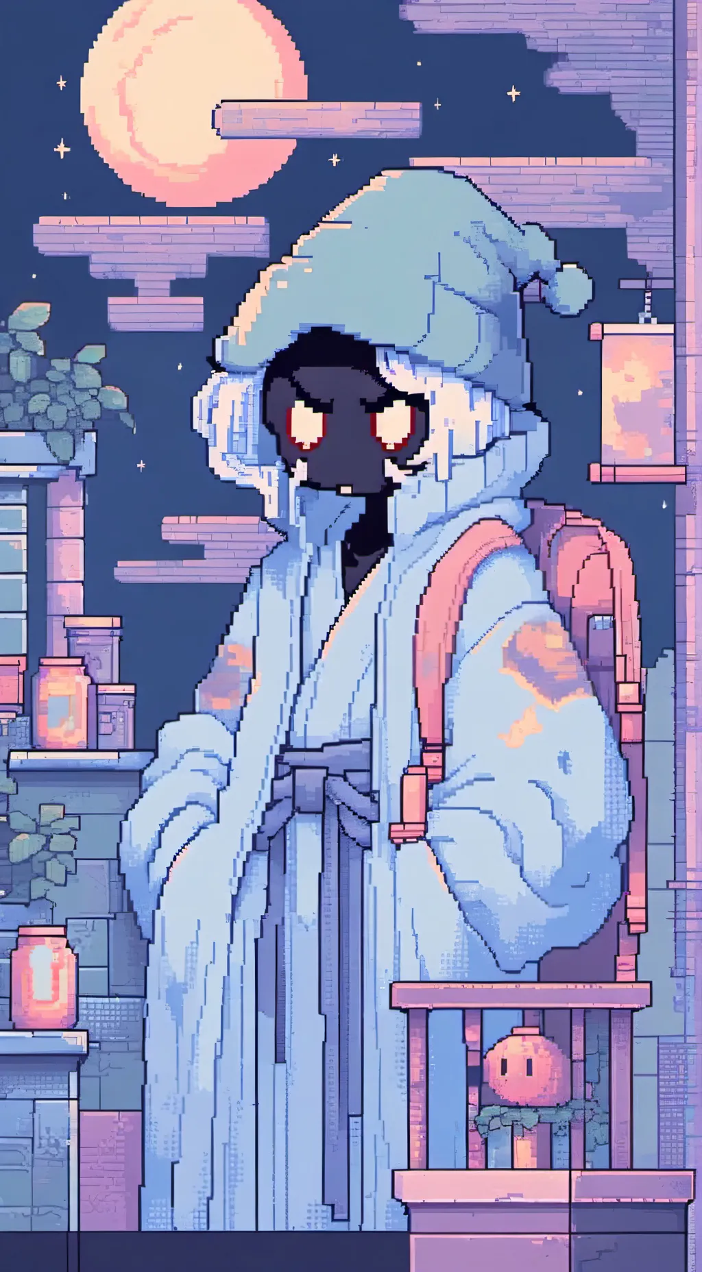 ai character: Angry Monday Astro background