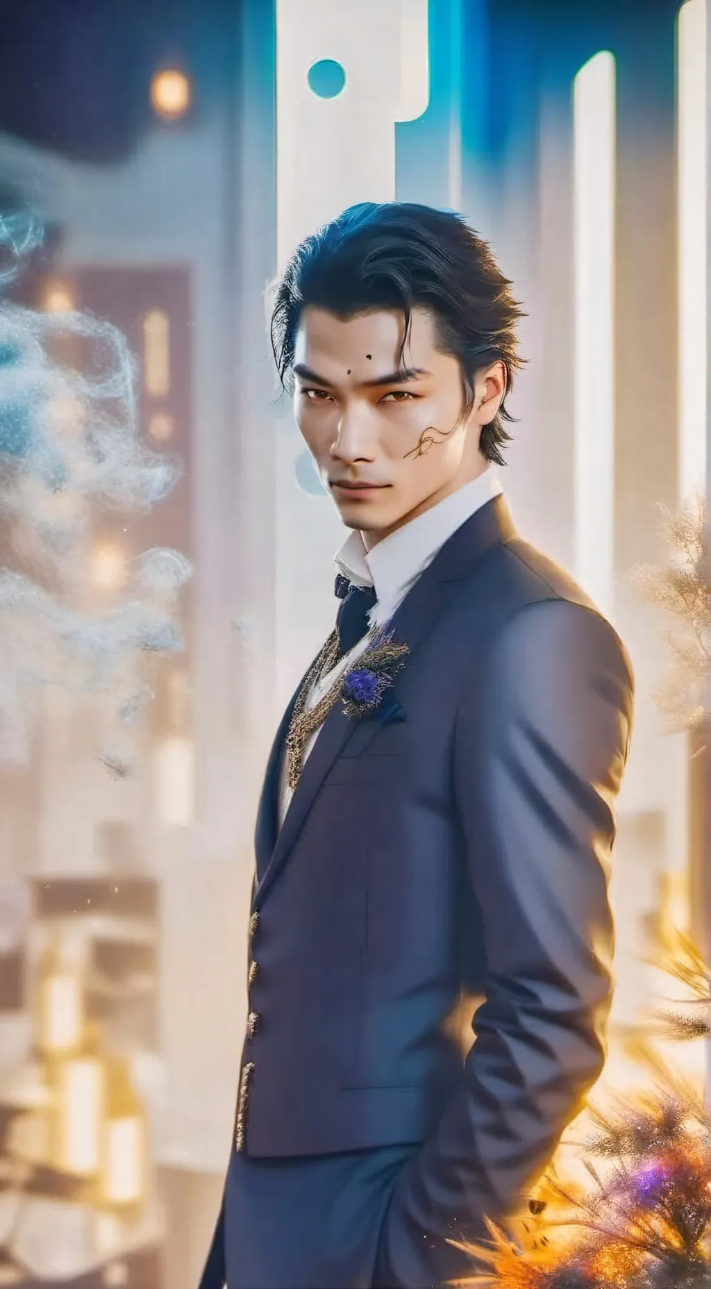 ai character: David background