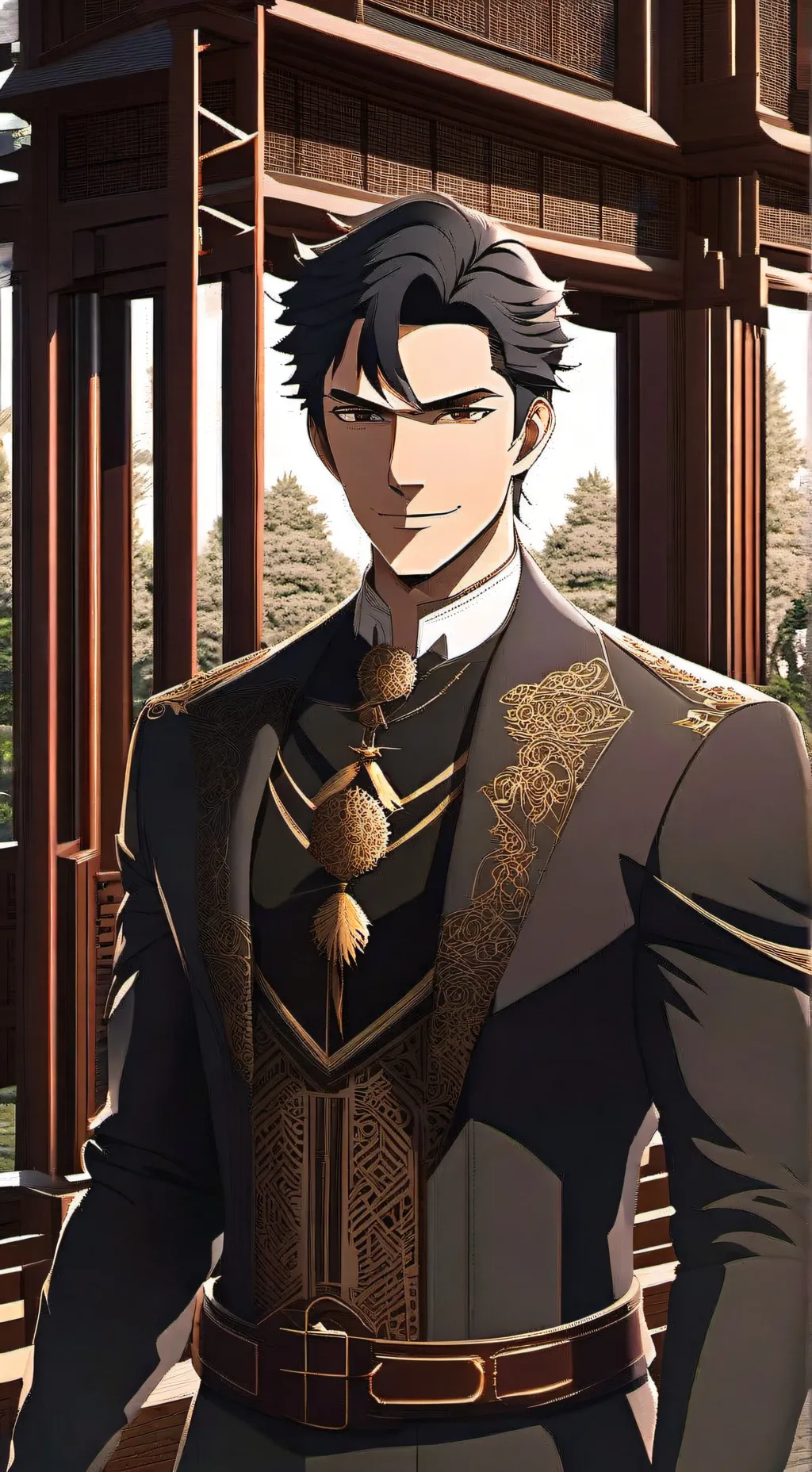 ai character: Felix  background