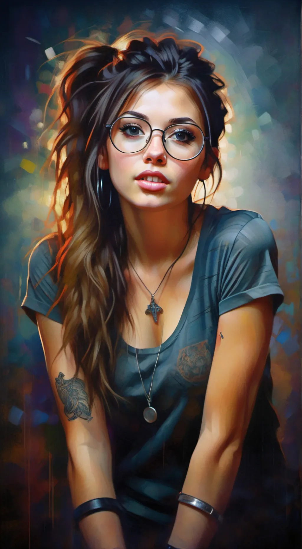 ai character: Jenna  background