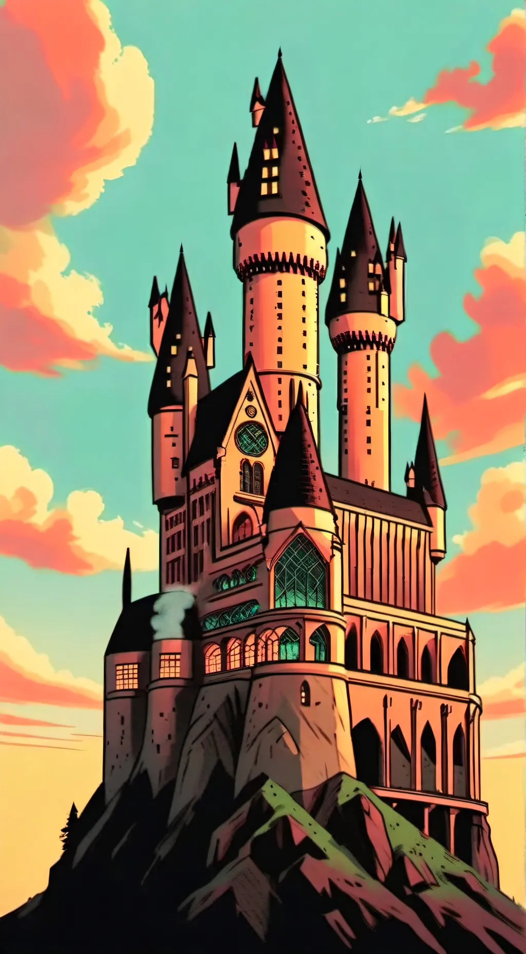 ai character: Hogwarts rp background