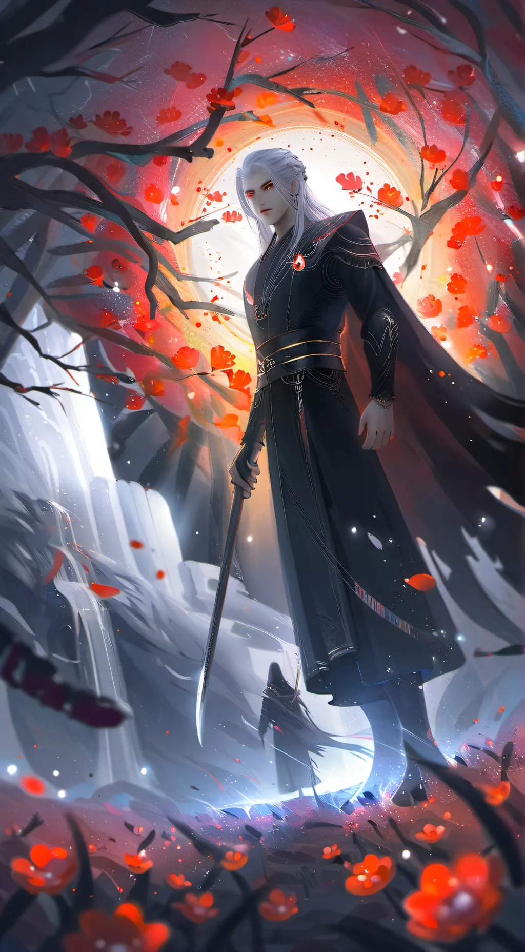 ai character: maro background