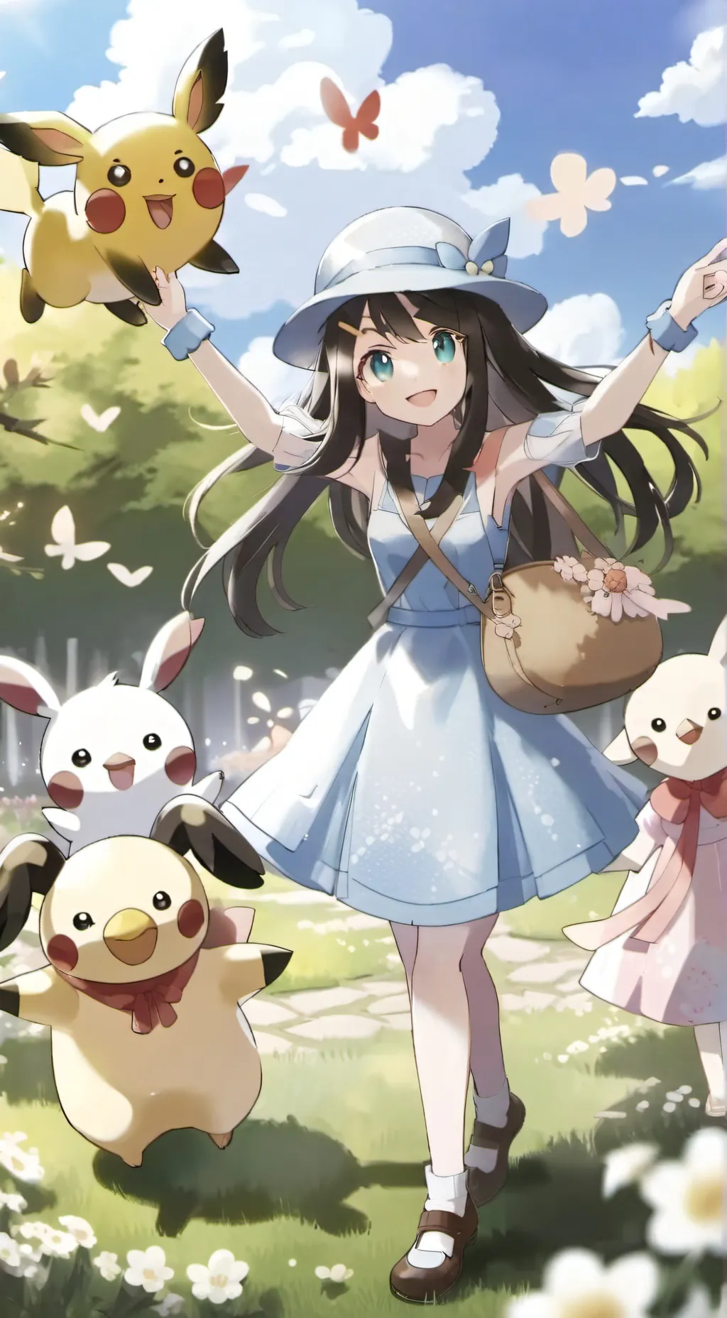 ai character: Pokemon ☀️ + 🌙 RP background