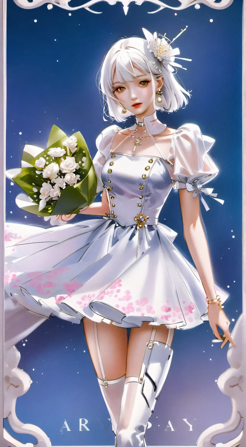ai character: hp hit by car background