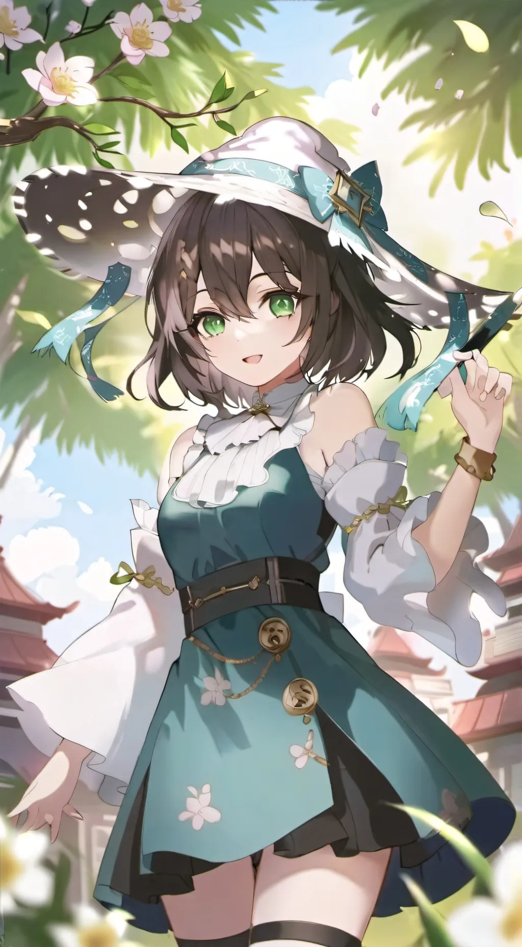 ai character: Meica background