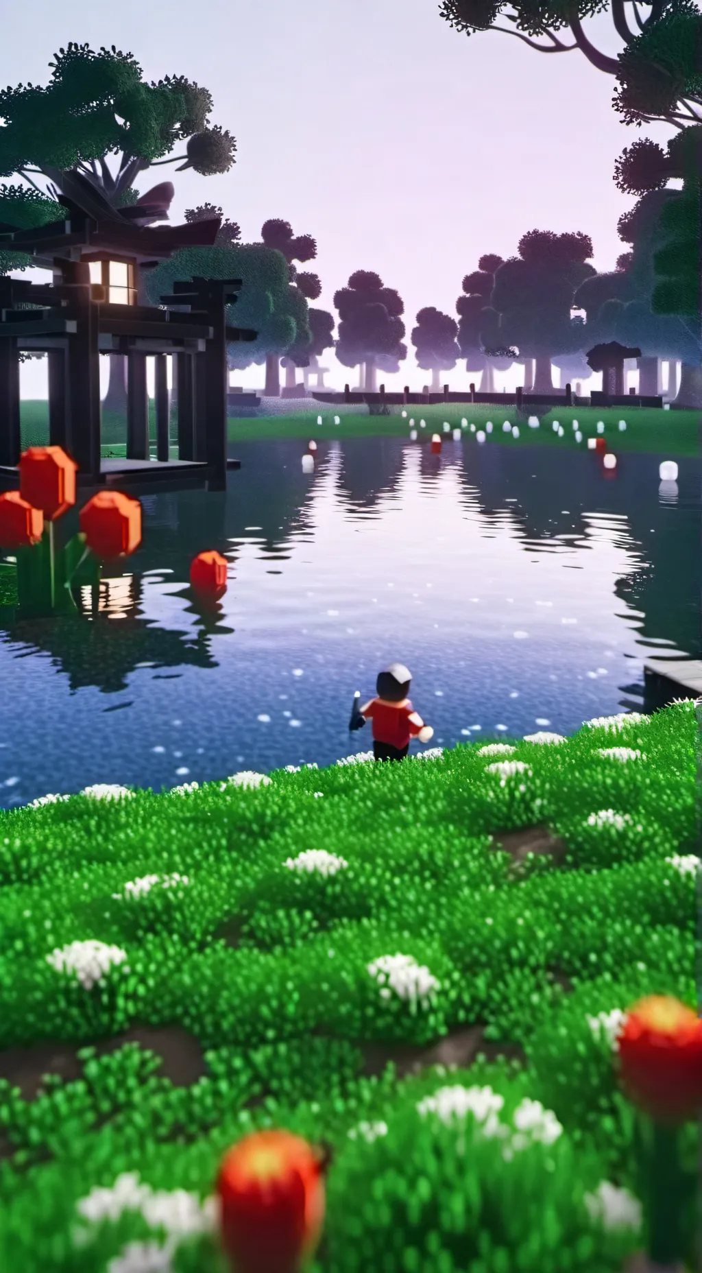 ai character: build a boat background