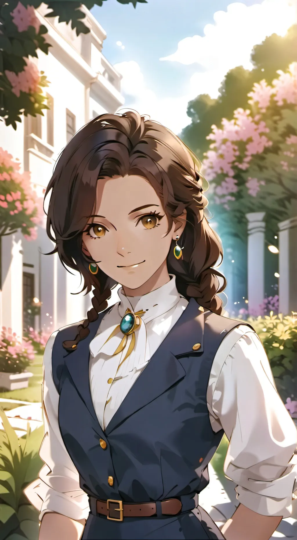 ai character: Cat background