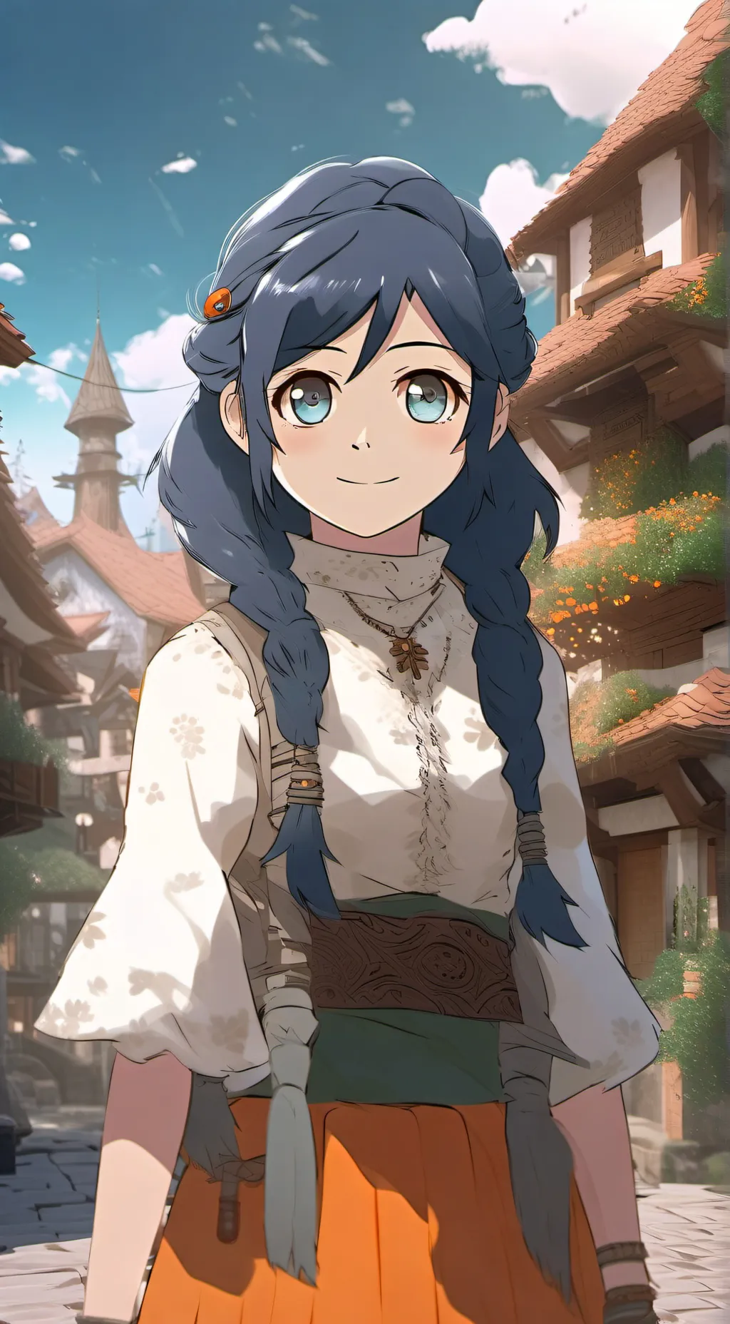 ai character: Nikola background