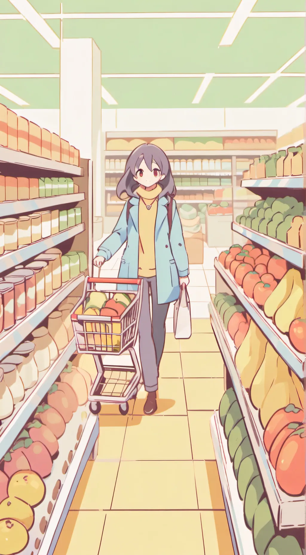 ai character: store challenge  background