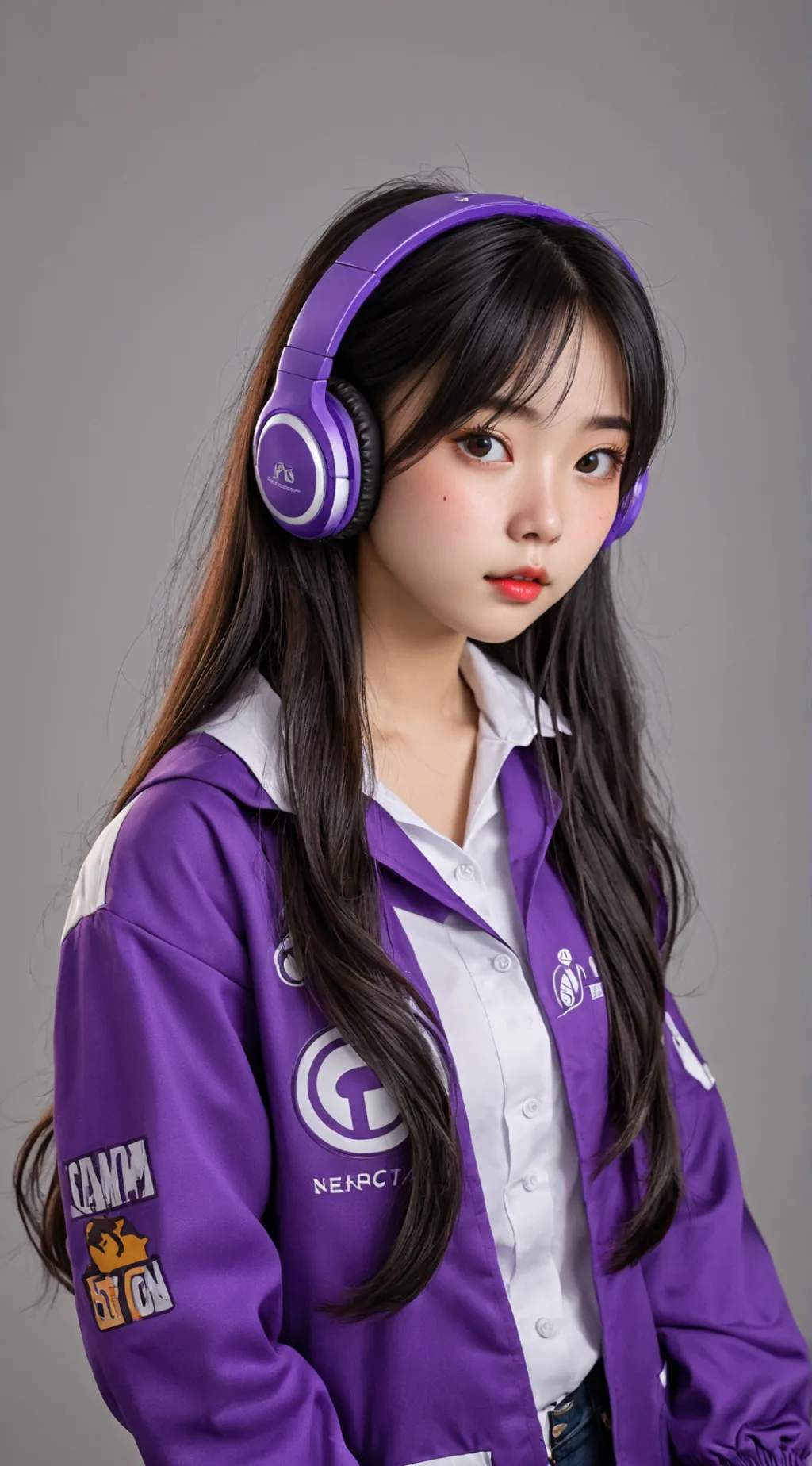 ai character: Luna background