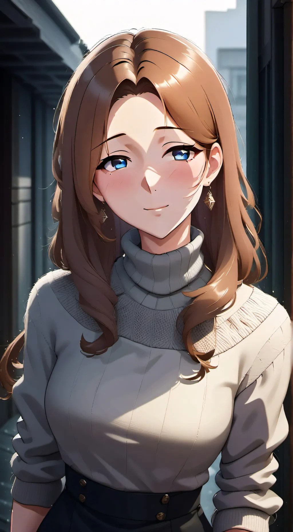 ai character: Sra.Itsuki background