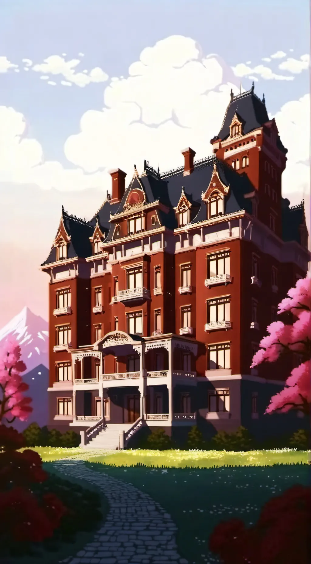 ai character: roadtrip (hotel)  background