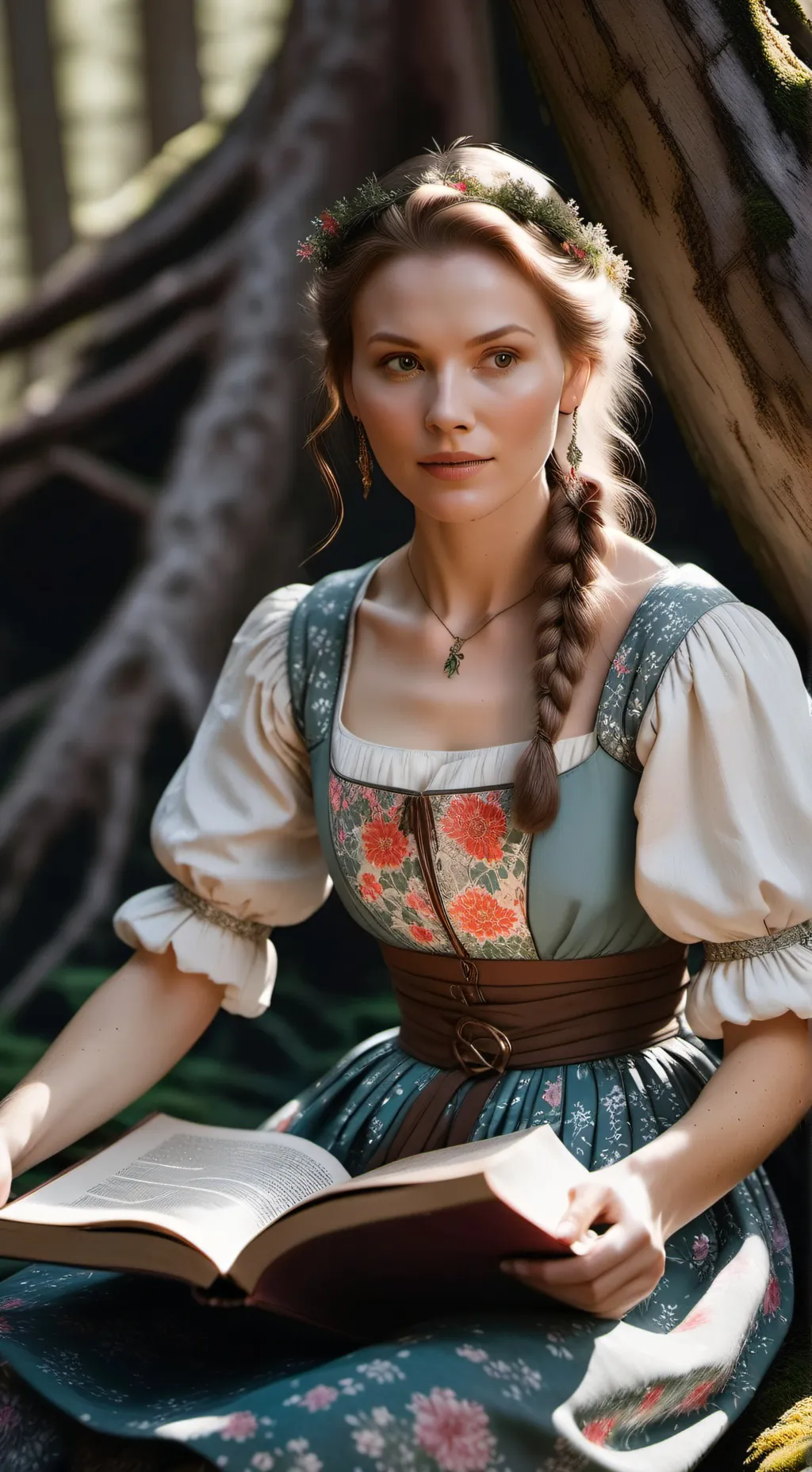 ai character: Freya background