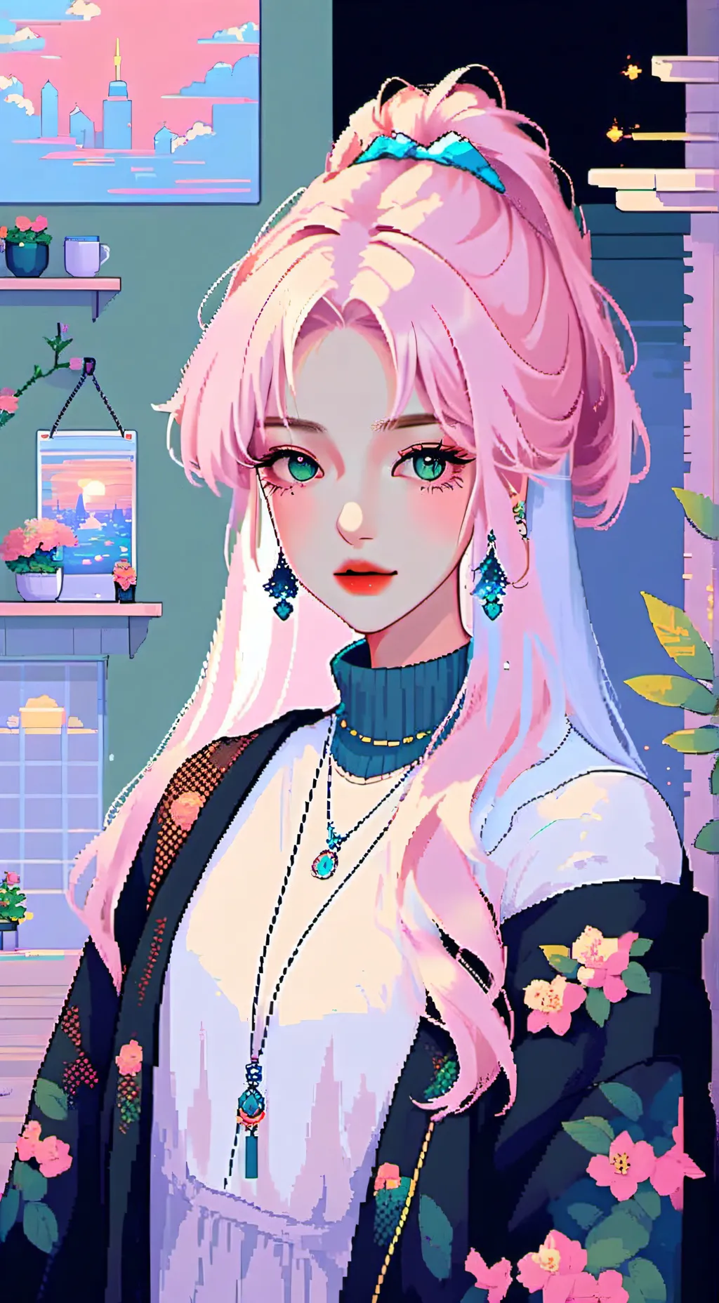 ai character: Alfas en celos background